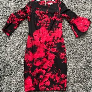 Black and Red Dress size 8